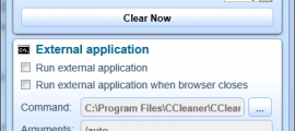 Preferences in Click&Clean