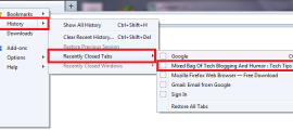 How To Quickly Open Accidentally Closed Tabs In Firefox Browser