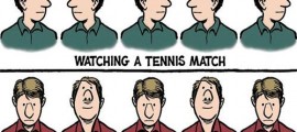 Tennis match v/s stock market