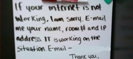 Tech support irony