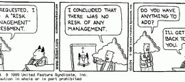 Corporate risk management : funny