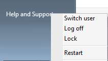 Default action for Windows power button