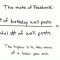 The math behind Facebook popularity : funny