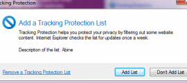 Adding a TPL in IE 9