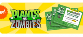 Free Plants Vs Zombies Giveaway by ADA and PopCap Games This Halloween