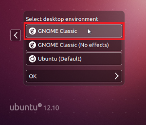 How To Get Back Classic Gnome Desktop In Ubuntu 12.10 ‘Quantal Quetzal’