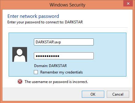 Entering smb credentials for accessing Linux Mint/Ubuntu shared folders from Windows