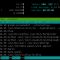 Using htop to list CPU cores