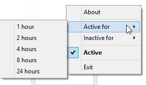 Change activity settings for Caffeine