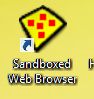 Sandboxie web browser icon