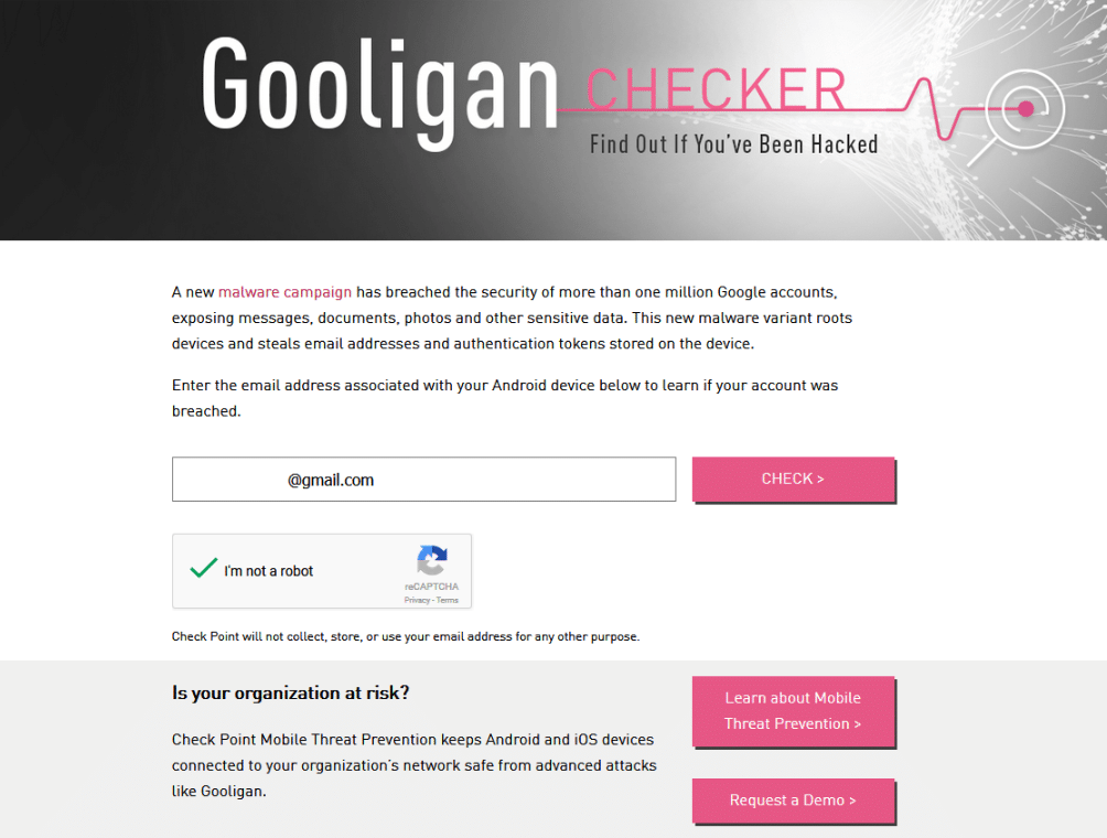 gooligan checker tool