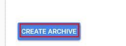 generating archive for downloading Google user data