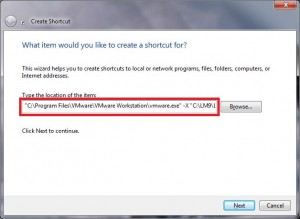 VMware Workstation 7 Virtual Machine Shortcut Windows 7_002 VMware Workstation 7 Virtual Machine Shortcut Windows 7