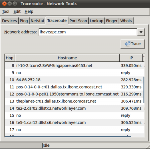 Network tools in Ubuntu / Linux Mint