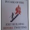 Fire safety vs tweeting