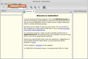 Configuring GoldenDict Dictionary Software In Linux Mint / Ubuntu