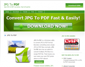 JPG To PDF website
