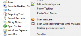 Opening Windows Command Prompt
