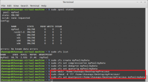 Installing And Using ZFS In Linux Mint / Ubuntu â€“ Part 5