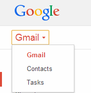 Tasks option in Gmail