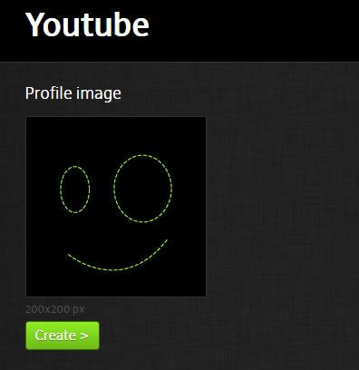 creating a YouTube profile image