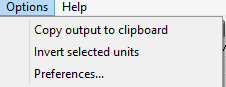 copying output values to clipboard in Convert