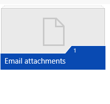 OneDrive folder for storing Outlook.com attachments