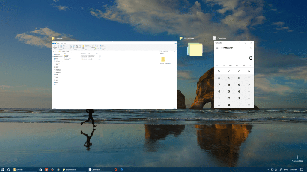 windows 10 keyboard shortcut for task view