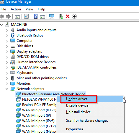 adding drivers from Device Manager