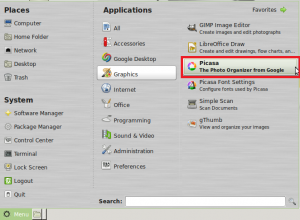Starting Google Picasa In Linux Mint / Ubuntu