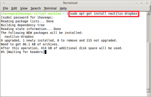 Installing nautilus-dropbox in Linux Mint / Ubuntu