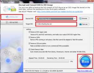 BDlot DVD ISO Master - Creating ISOs from encrypted / protected DVD