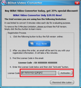 BDlot Video Converter Activation