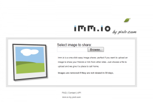 Pixlr Grabbr Imm.io image sharing