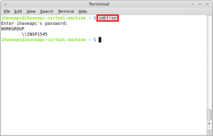 smbtree command in Linux