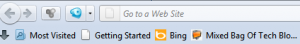 Firefox bookmarks toolbar