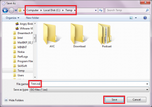 Quickly Create ISO Images In Windows