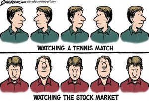 Tennis match v/s stock market