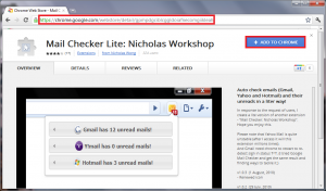 How To Quickly Check For New E-mails In Google Chrome Browser