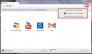 How To Quickly Check For New E-mails In Google Chrome Browser