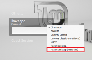 How To Install And Use Razor-Qt Desktop In Linux Mint / Ubuntu